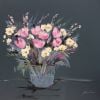 Frilly Tulips and Cheerfulness - Acrylic on Wood - 60 x 60 cm SOLD