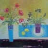 Still Life with Primula Pot  40 x 40cm/60 x60cm print